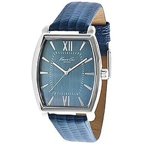 Kenneth Cole Blue Men`s Quartz Watch Blue and Black Band KC5165