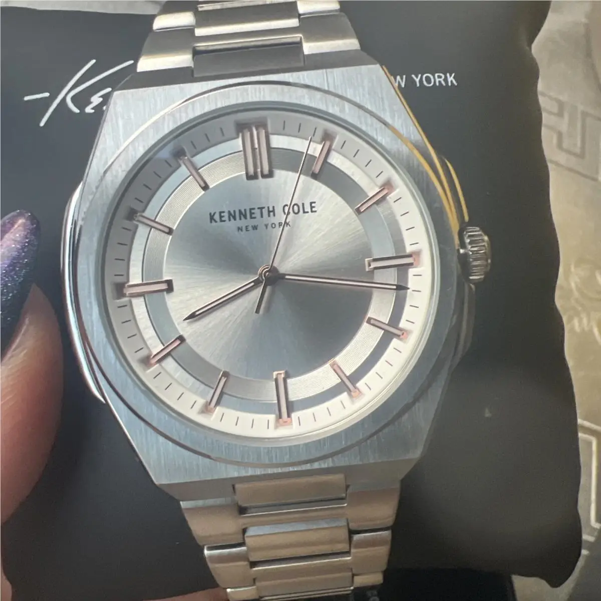 Bnwb Men’s Modern Classic 41mm Watch in Stainless Steel  York by Kenneth Cole
