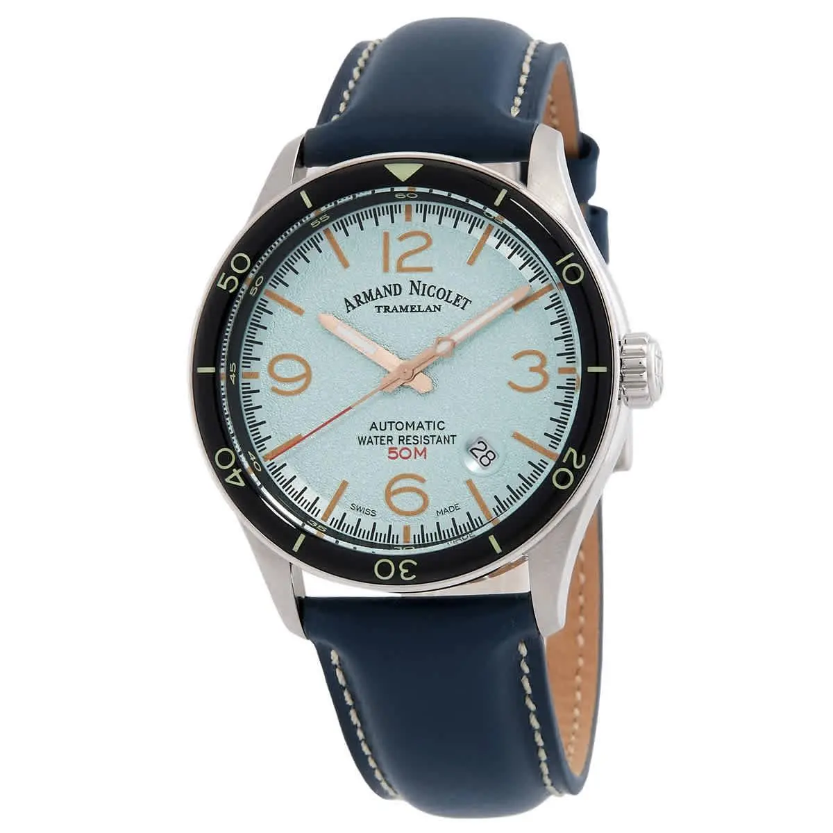 Armand Nicolet M2H Automatic Men`s Watch A740HNA-ZS-P140BU2
