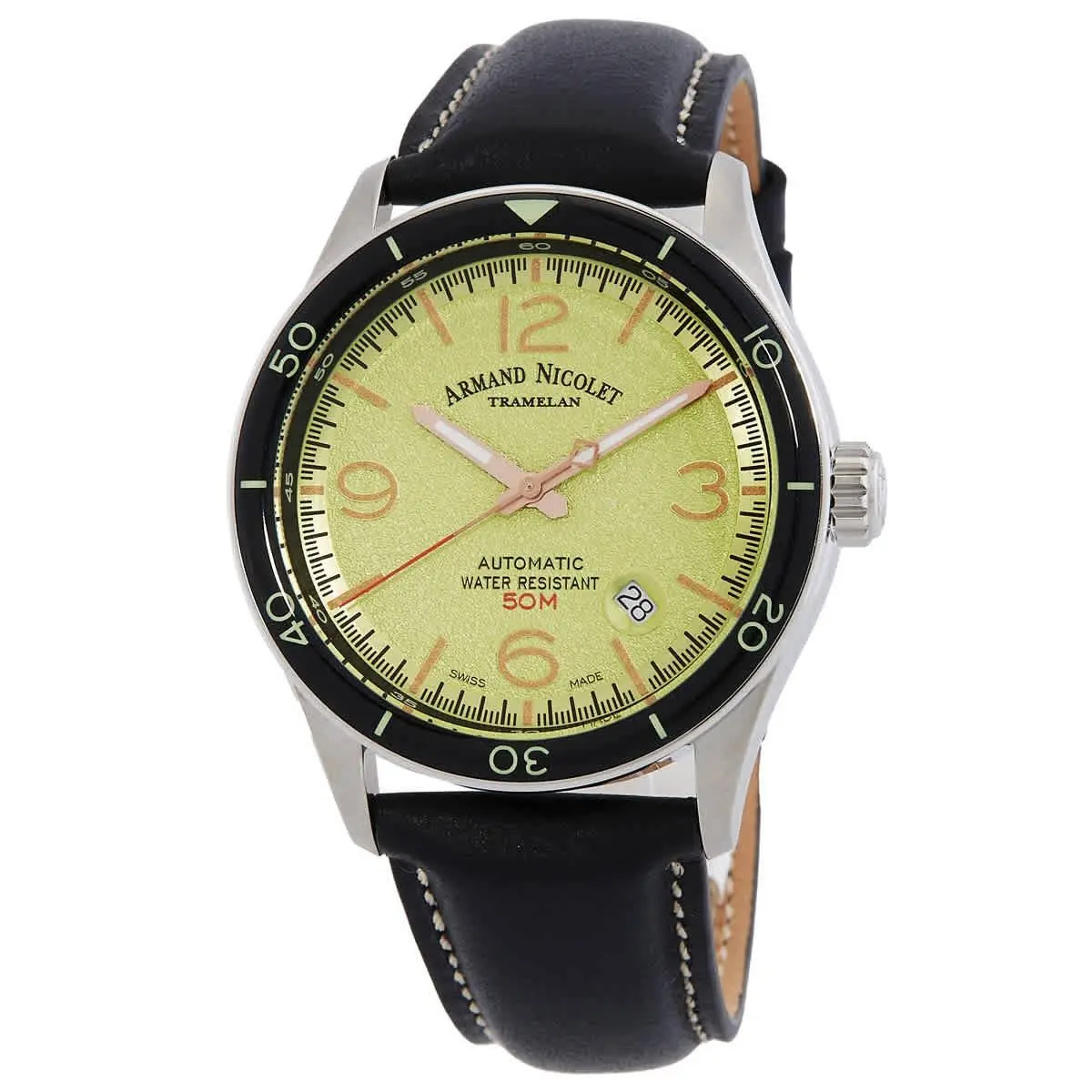 Armand Nicolet M2H Automatic Men`s Watch A740HNA-VS-P140NR2