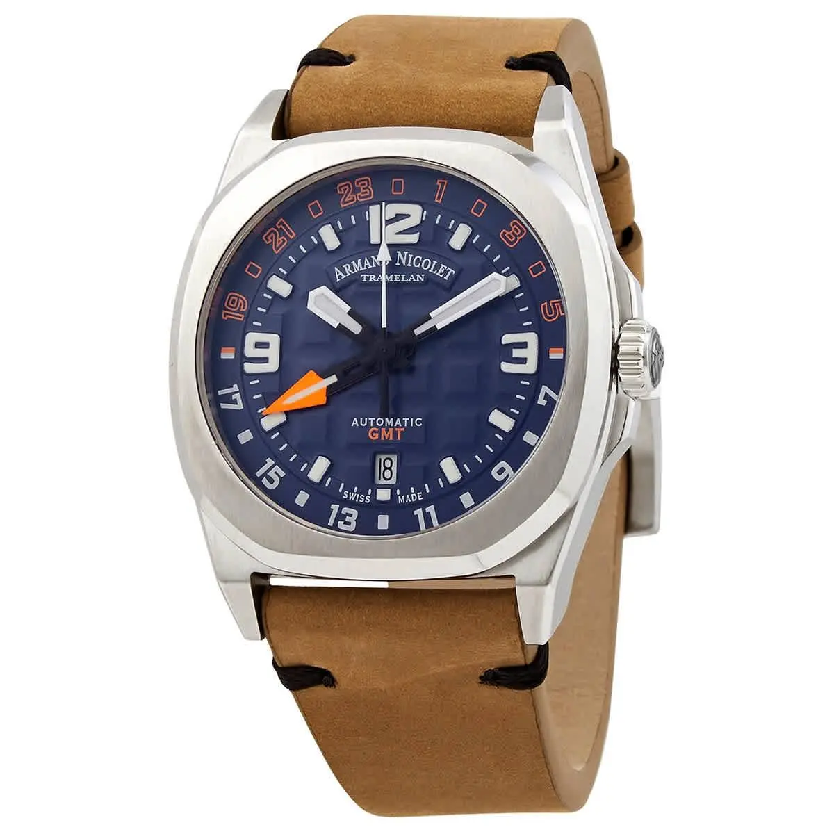 Armand Nicolet JH9 Automatic Blue Dial Men`s Watch A663HAA-BO-PK4140CA