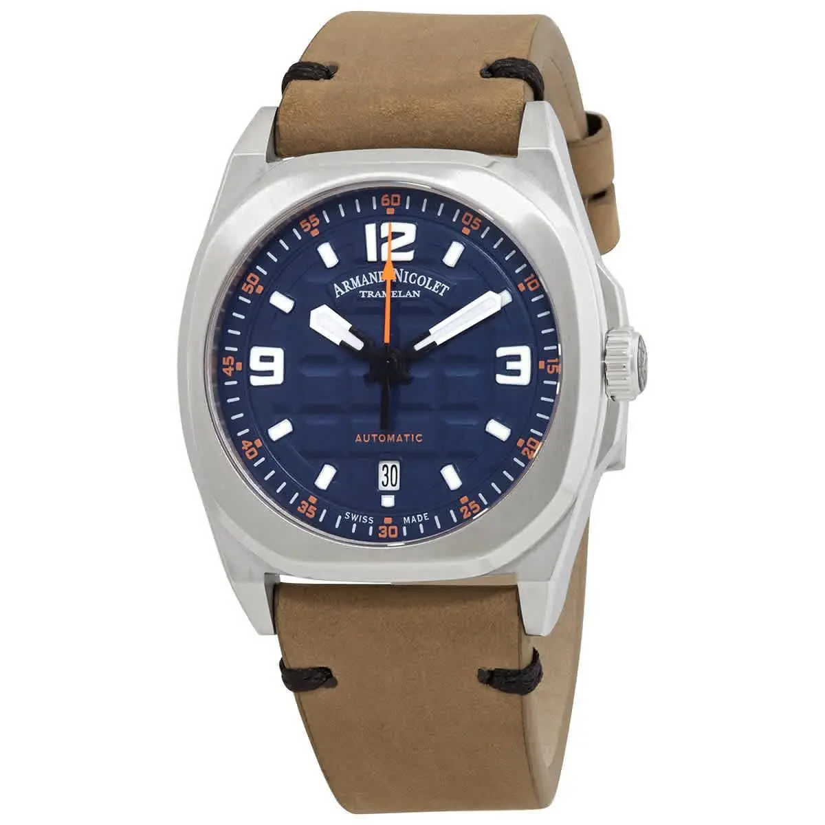 Armand Nicolet JH9 Automatic Blue Dial Men`s Watch A660HAA-BO-PK4140CA