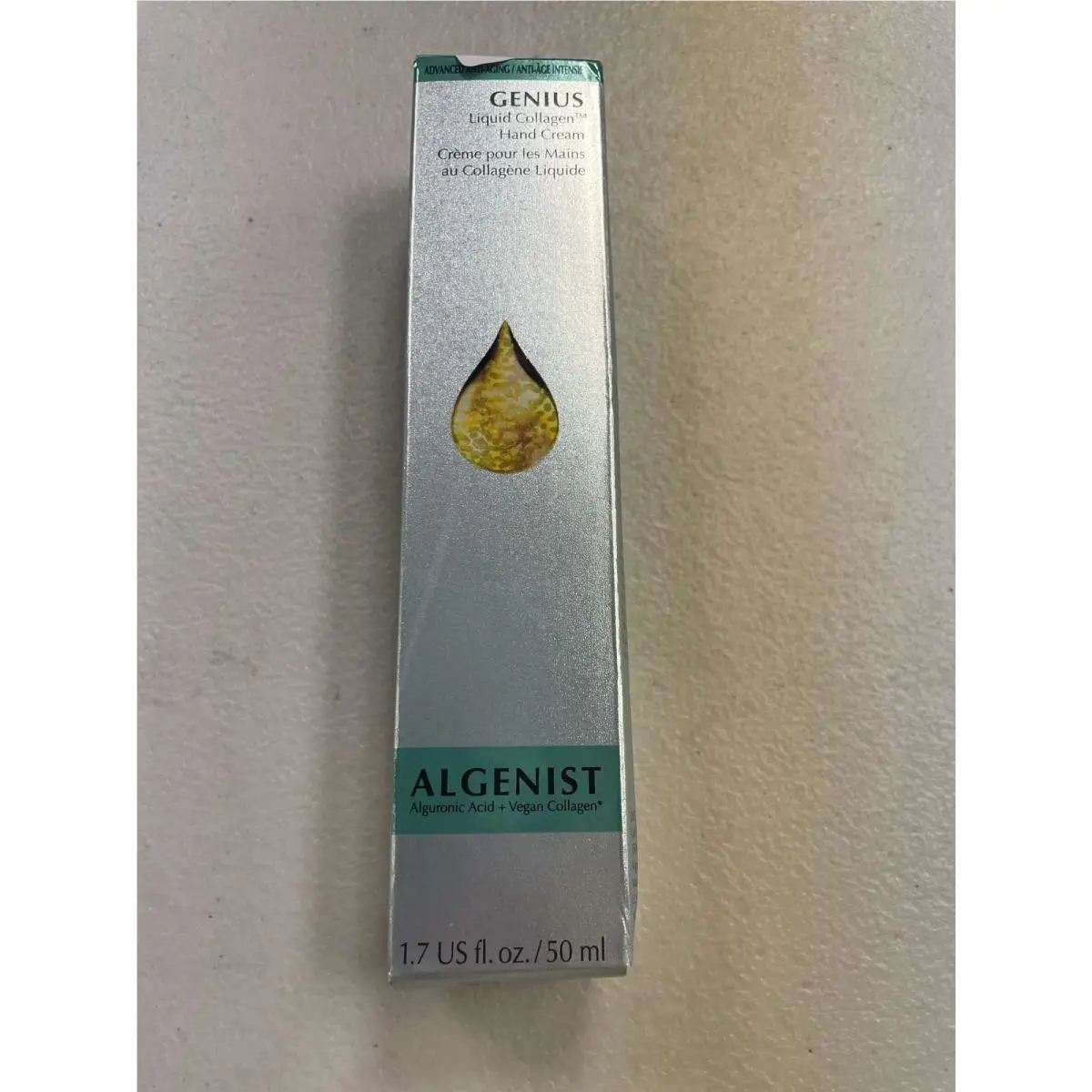Genius Liquid Collagen Hand Cream 1.7 oz Hydrating Anti-aging by Algenist