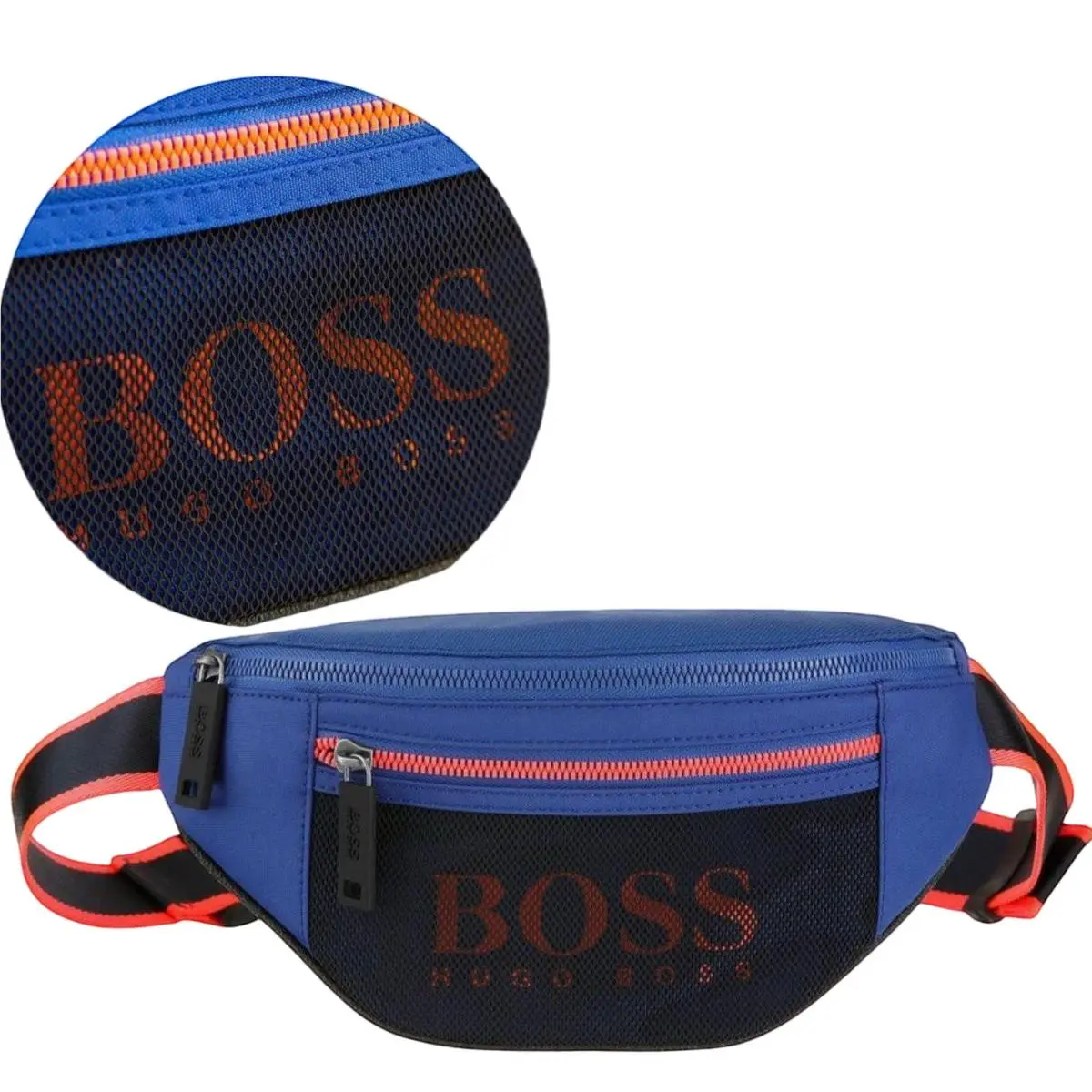 Blue Belt Bag Evolution Waistbag 50454200420 by Hugo Boss