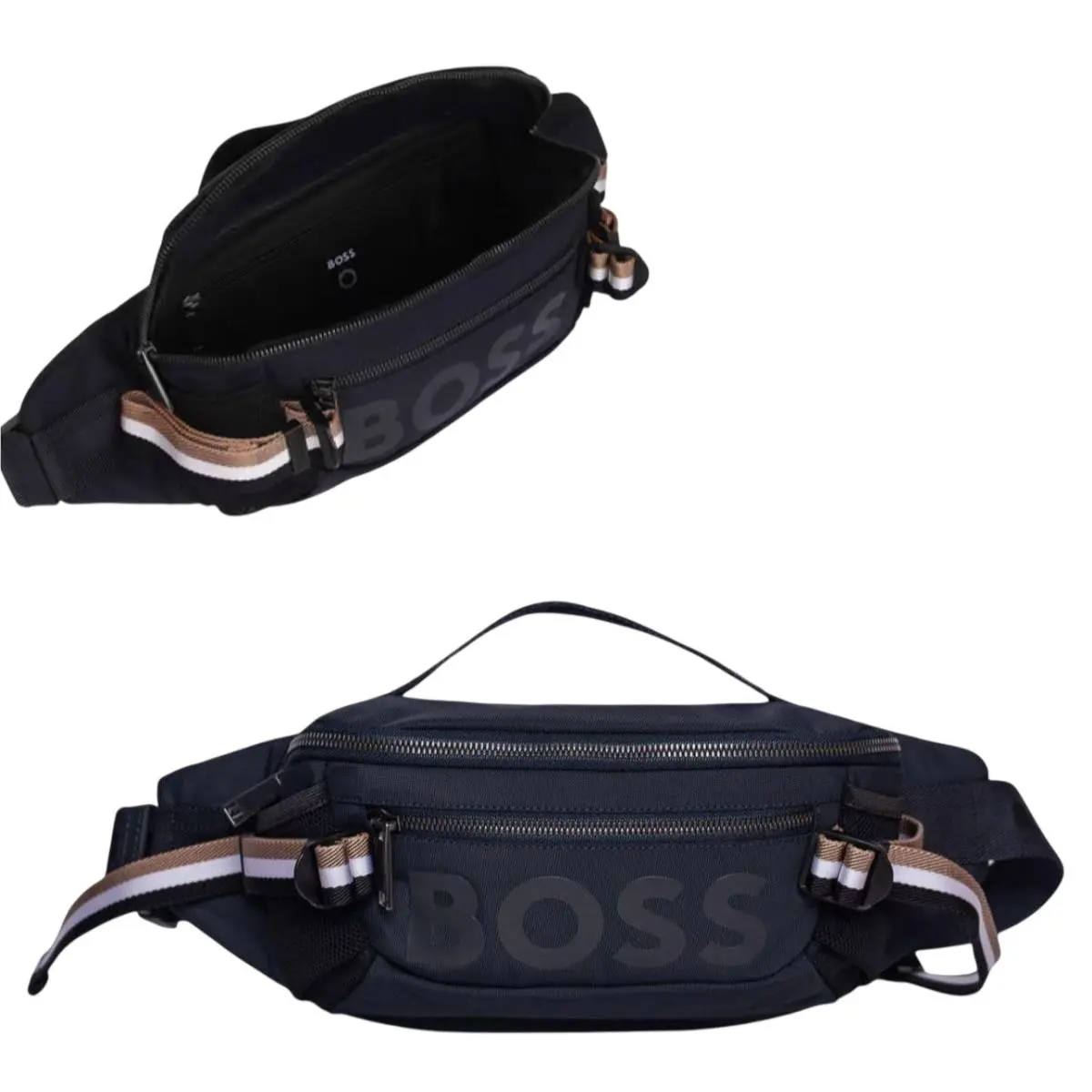 Black Belt Bag Catch S Waistbag 50471810404 by Hugo Boss