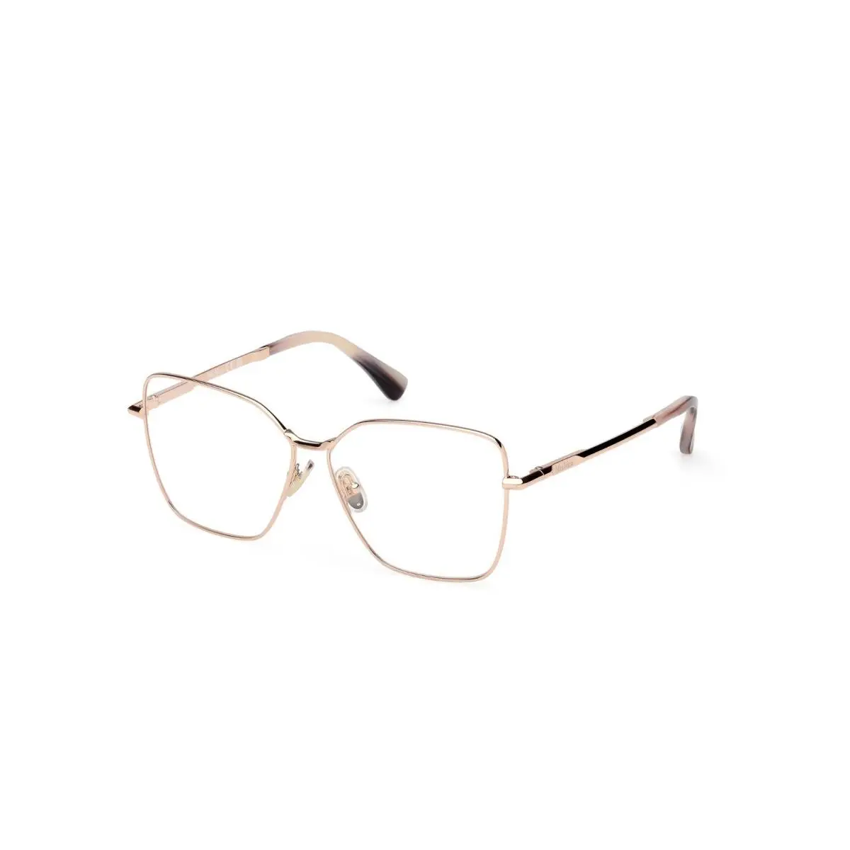 MM5187 028 Shiny Rose Gold 55MM Eyeglasses 55-12-140 by Max Mara