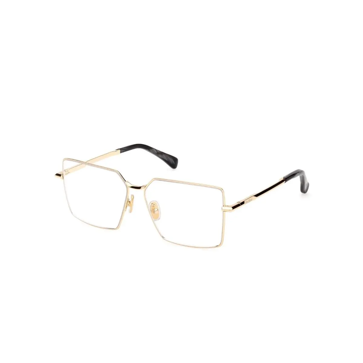 MM5177 030 Shiny Deep Gold 57MM Eyeglasses 57-14-140 by Max Mara
