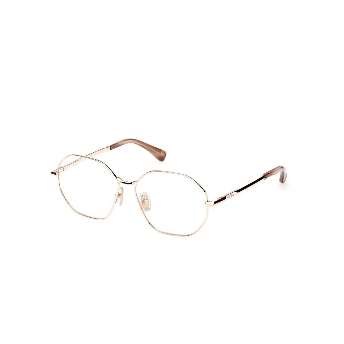 Max Mara MM5207 033 Pink Gold 55MM Eyeglasses 55-14-140