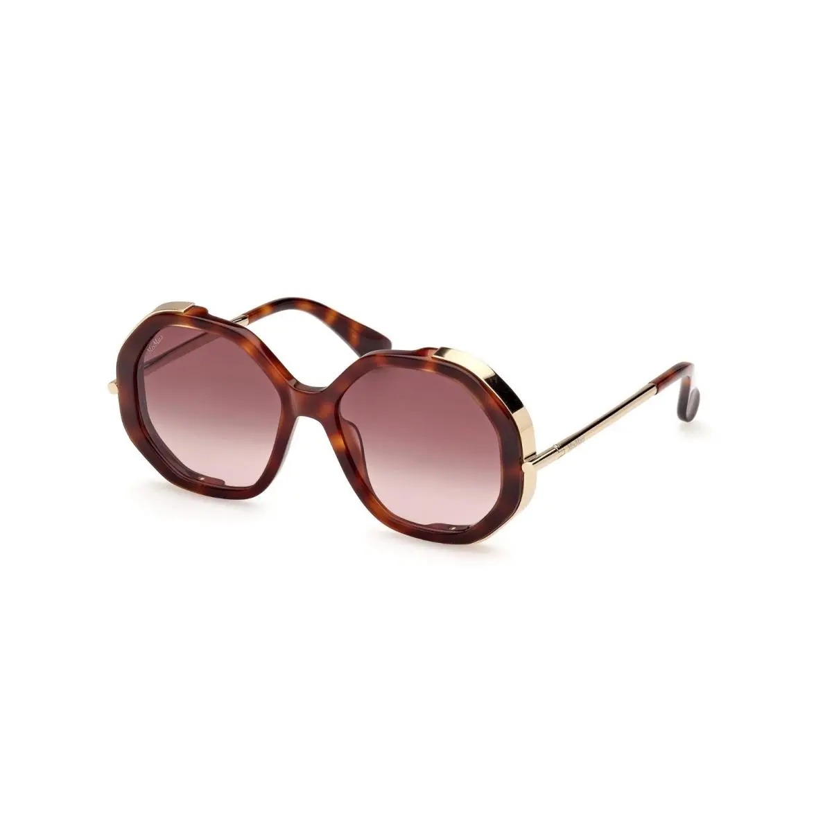 MM0094 52F Havana/brown Gradient Sunglasses 55-17-135 by Max Mara