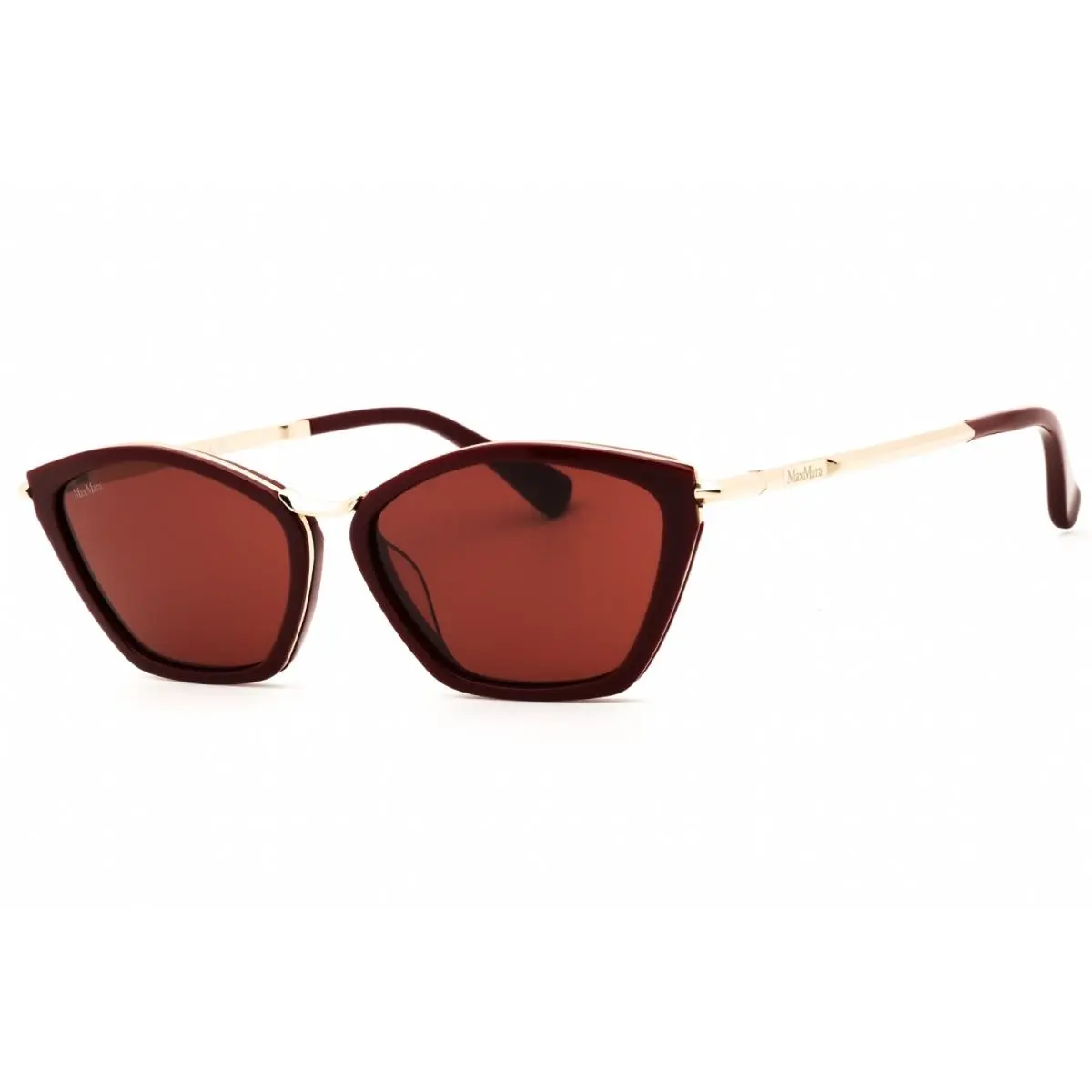 MM162-69S-54 Sunglasses Frame Size 54mm 140mm 15mm Bordeaux Women by Max Mara