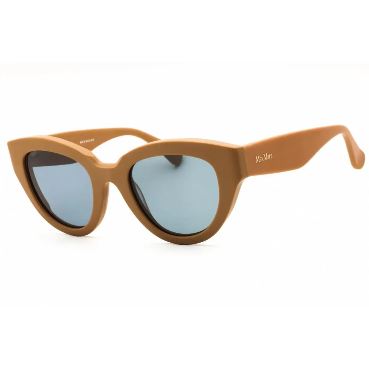 MM077-46N-50 Sunglasses Frame Size 50mm 140mm 22mm Brown Women by Max Mara