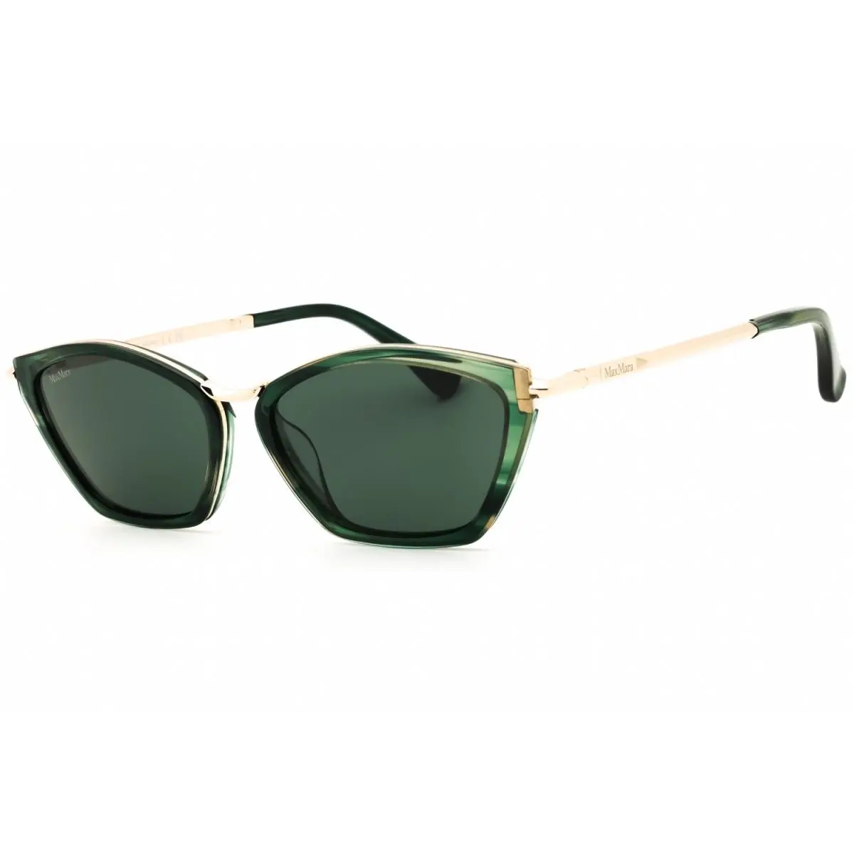 MM162-96N-54 Sunglasses Frame Size 54mm 140mm 15mm Green Women by Max Mara