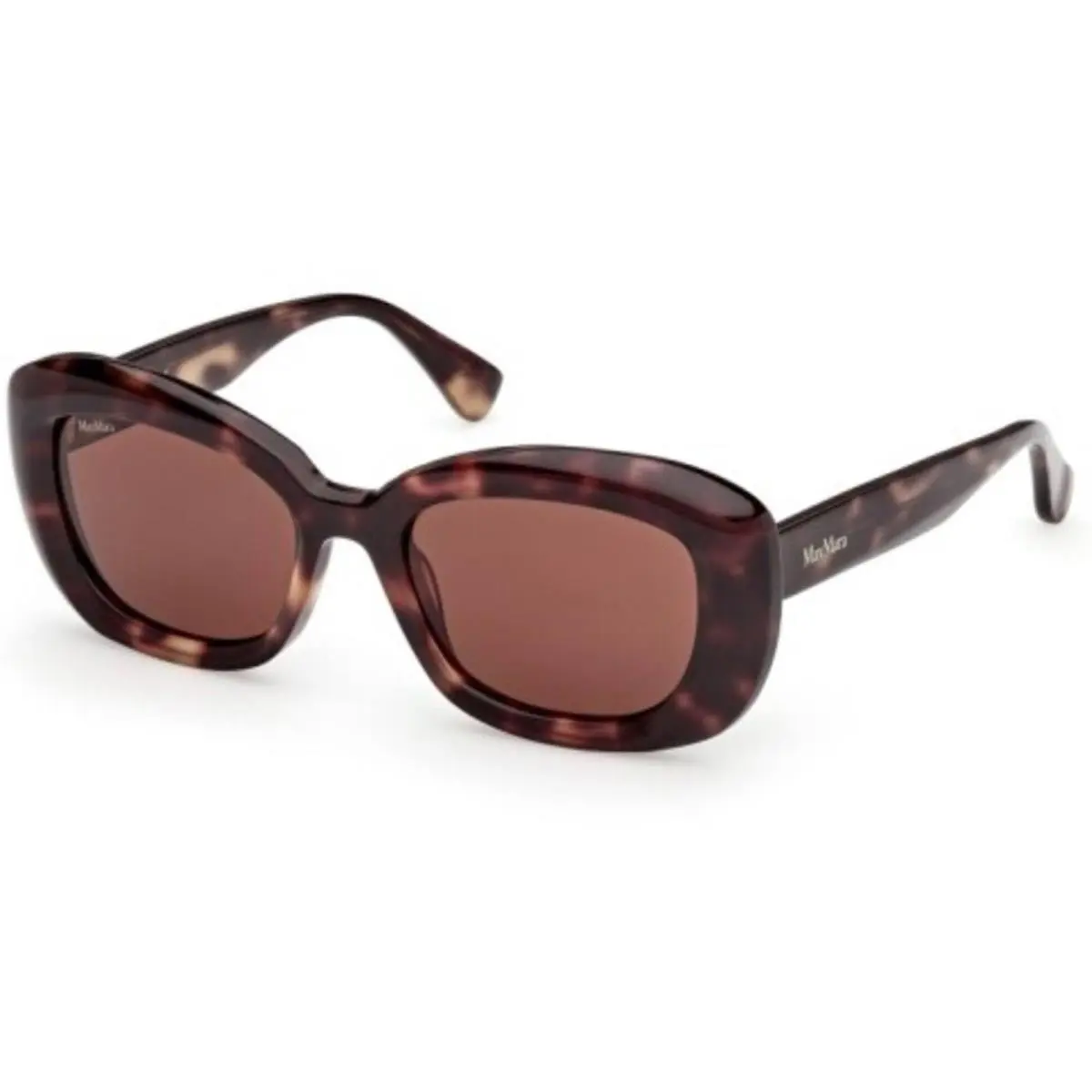 Women`s Sunglasses Coloured Havana Acetate Cat Eye Frame MM0170 5355E by Max Mara