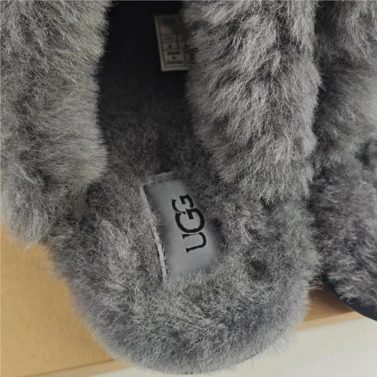 UGG shoes - UGG Scuffette II - Scuffette - Black/Grey 4