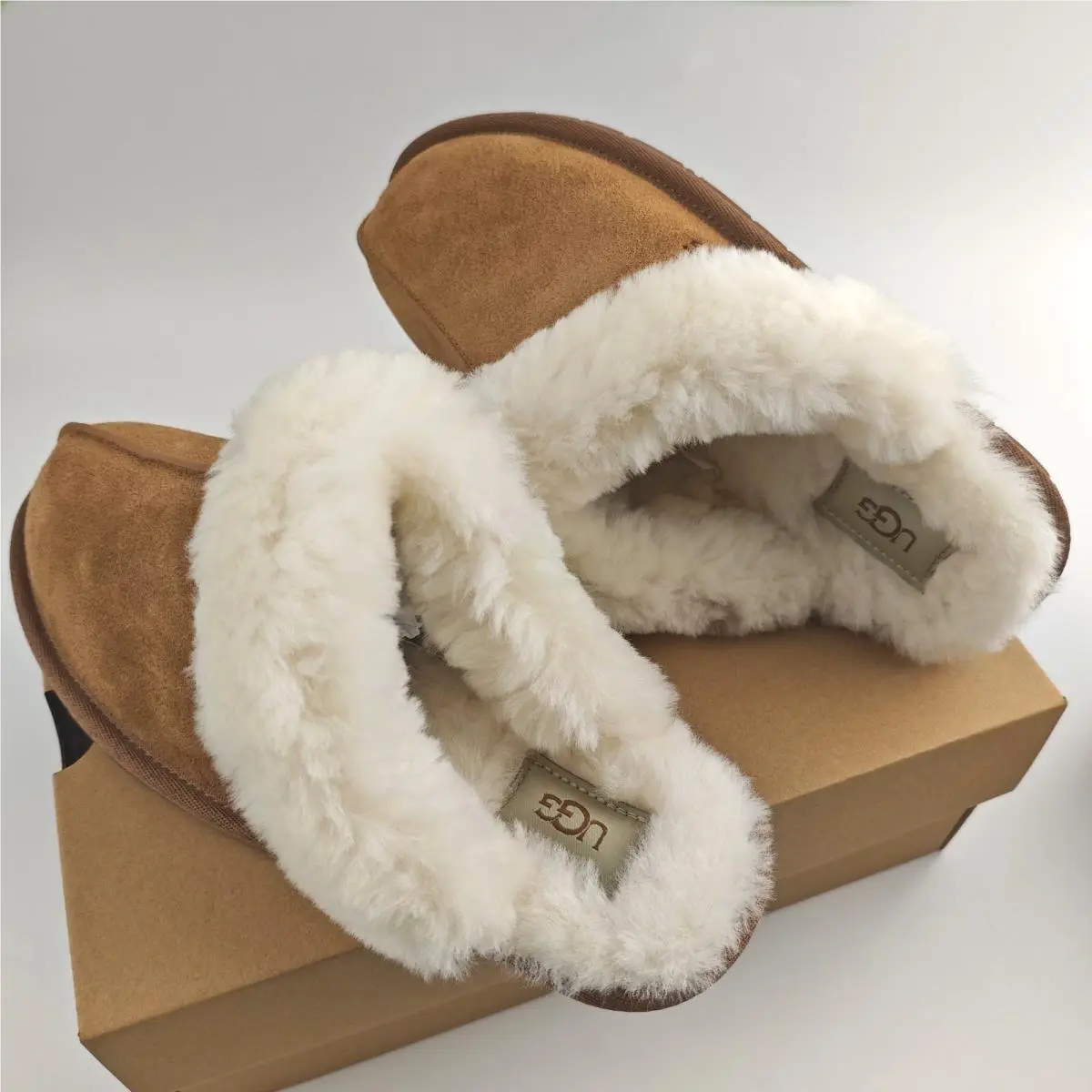 UGG shoes - UGG Scuffette II - Scuffette - Chestnut 10