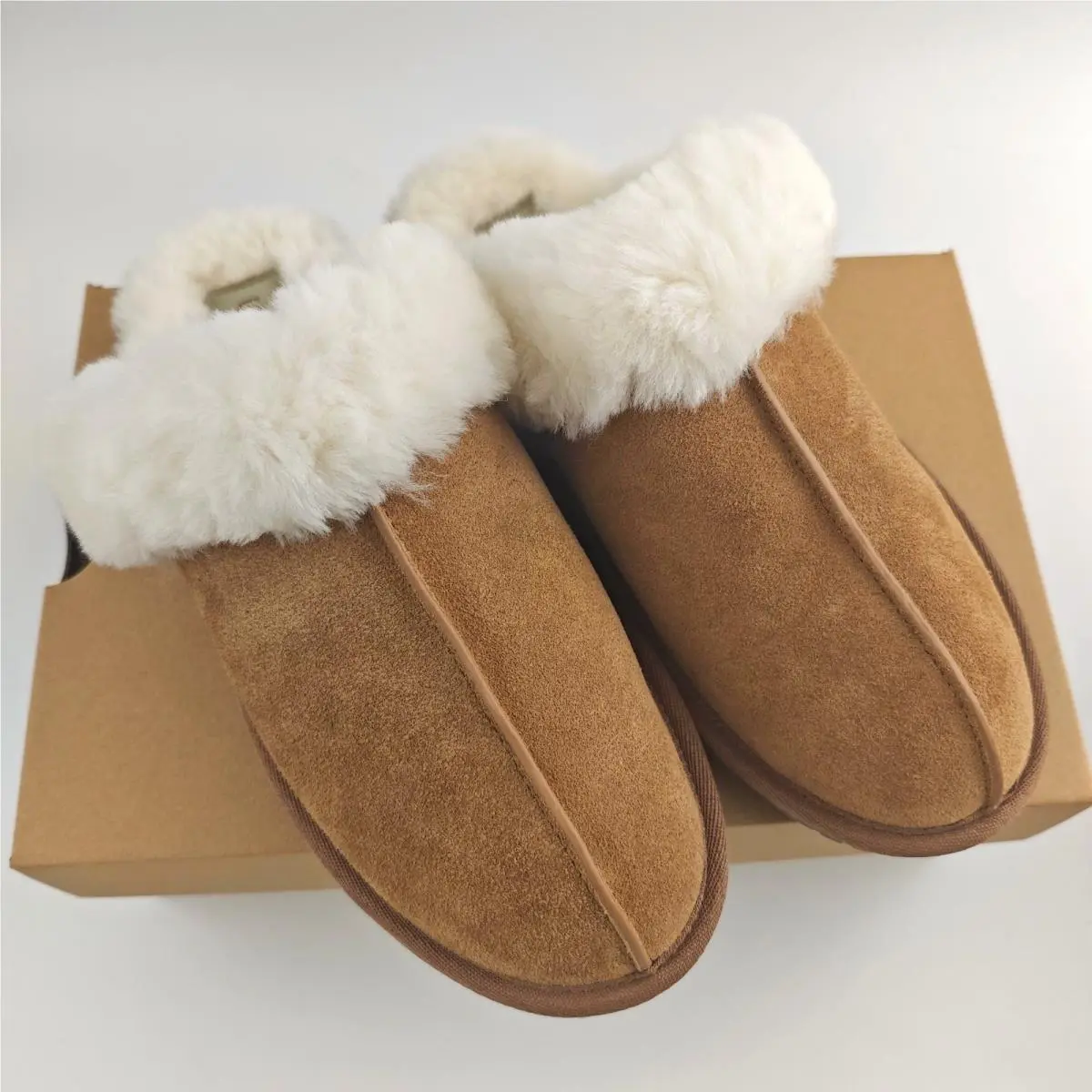 UGG shoes - UGG Scuffette II - Scuffette - Chestnut 7