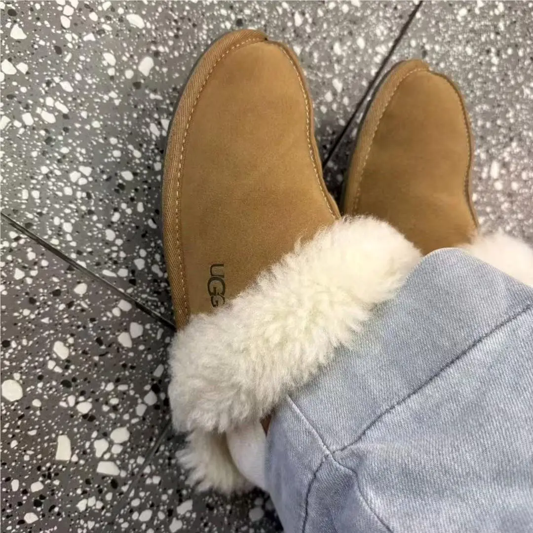 UGG shoes - UGG Scuffette II - Scuffette - Chestnut 8