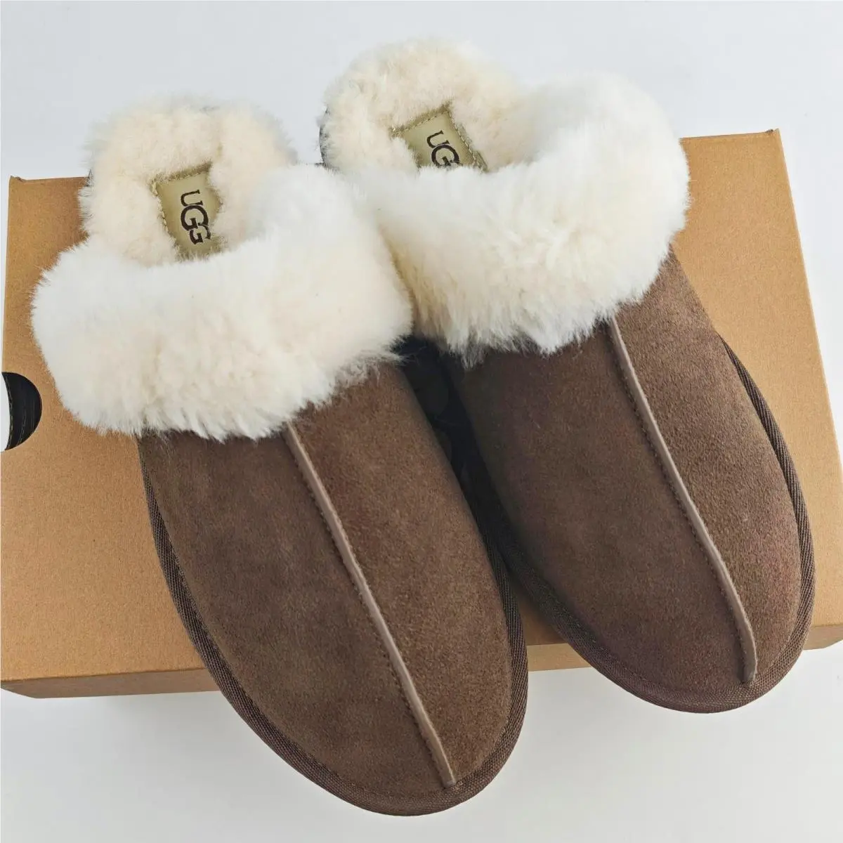UGG shoes - UGG Scuffette II - Scuffette - Espresso 6