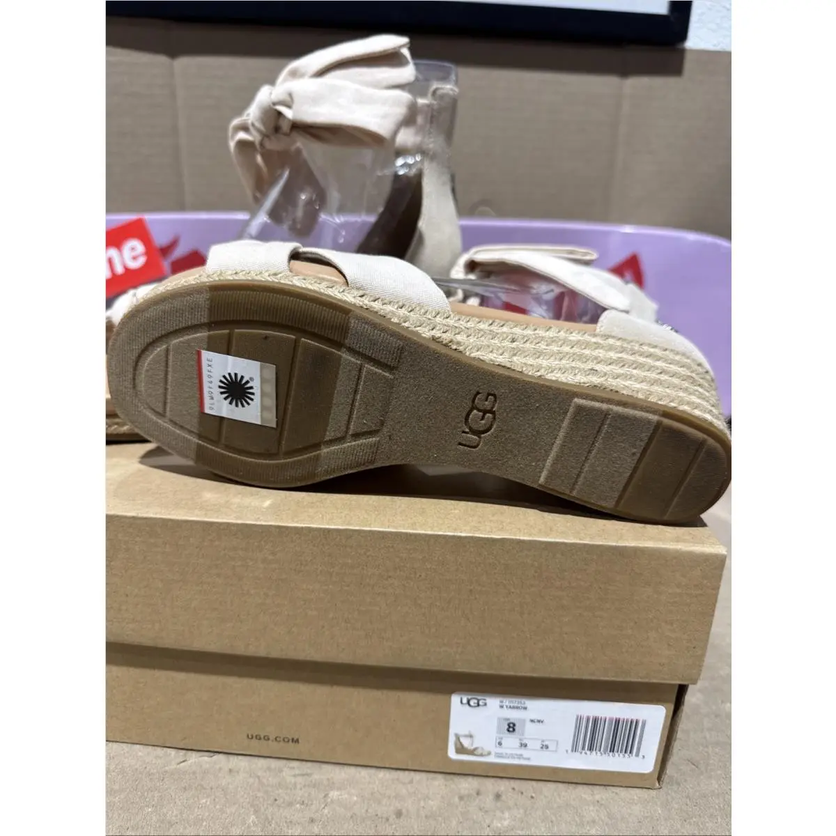 UGG shoes - UGG Yarrow - Yarrow - Natural Canvas 4