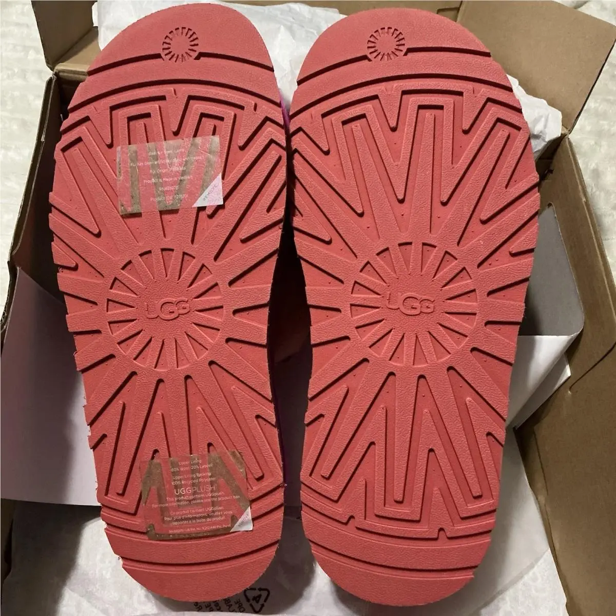 UGG shoes - PRIDE DISCO CHECKERS - PRIDE DISCO CHECKERS - Coral / Rock Rose / Pink, Manufacturer: Coral / Pink 10
