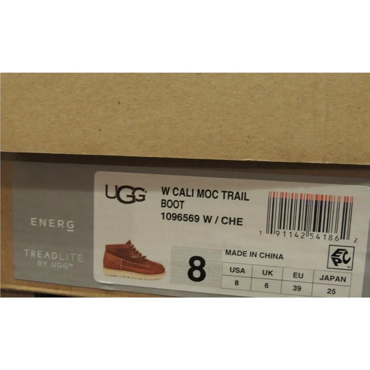 UGG shoes - UGG Cali Moc Trail - Cali Moc Trail - Chestnut (UPC: 191142541862) 4