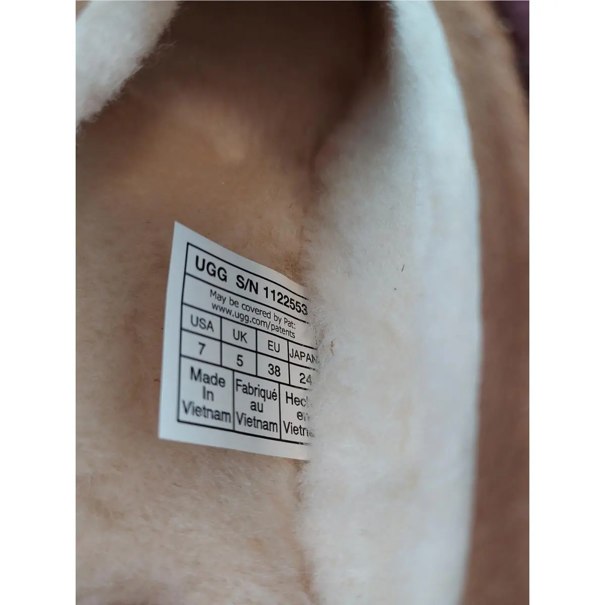 UGG shoes - Tan 8