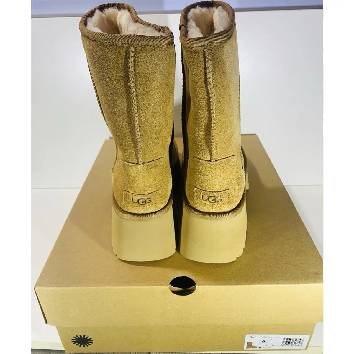 UGG shoes - Classic Short New Heights - Classic Short New Heights - Chestnut 2