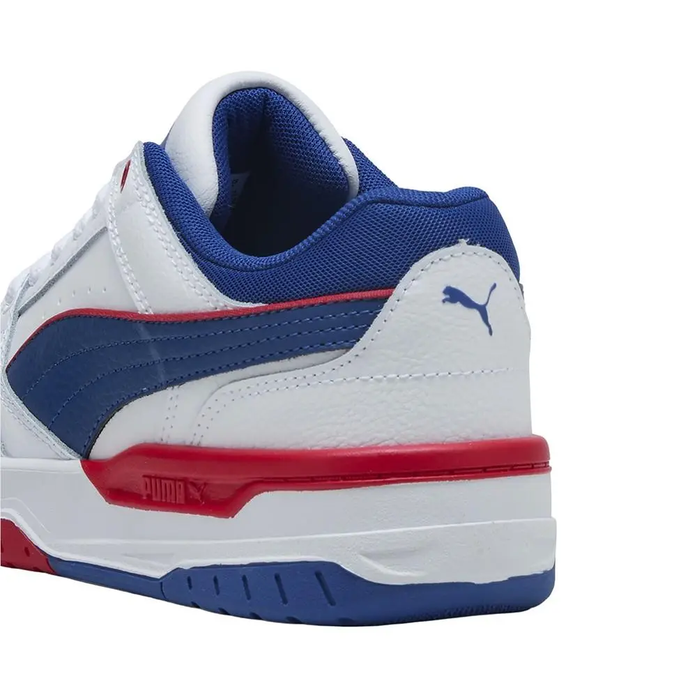 Puma shoes - PUMA Rebound Retro Lace Up  Youth - 40156403 - White (UPC: 197673878422) 5