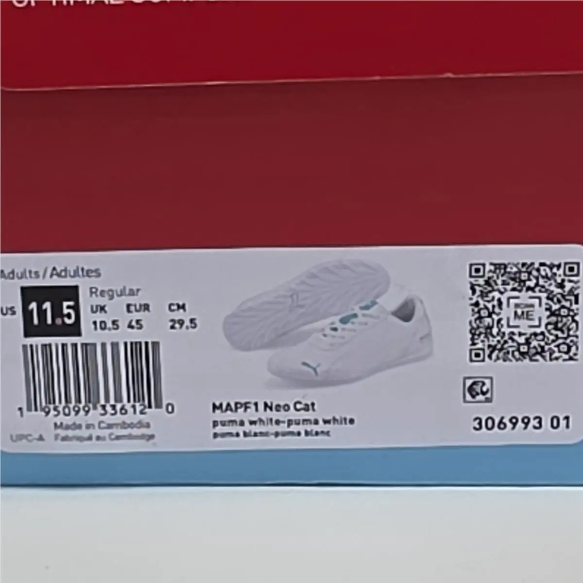 Puma shoes - PUMA Mercedes - Mercedes - 30699301 - White (UPC: 195099336120) 8