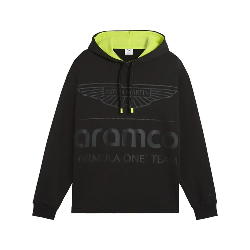 X Aston Martin Relaxed Graphic Pullover Hoodie Mens Size XL Casual Outerw by Puma