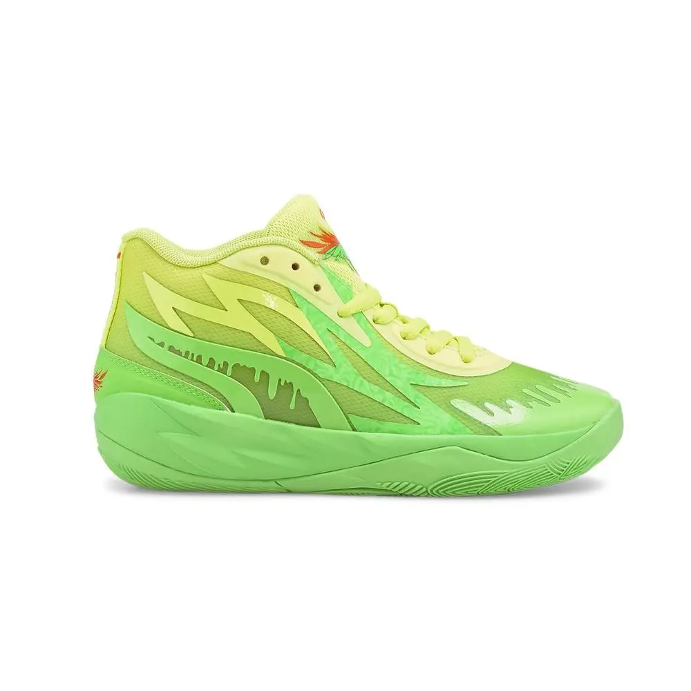 Puma Mb.02 X Slime Basketball Youth Boys Size 5.5 M Sneakers Athletic Shoes 377