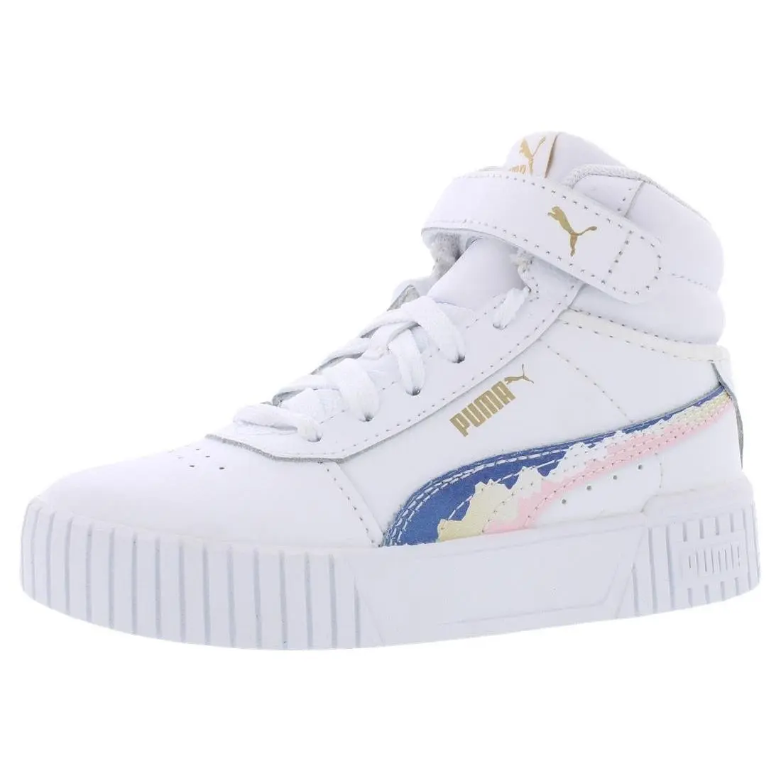 Puma shoes - 39141801 - 39141801 - White/Blossom/Blue/Gold, Main: White (UPC: 195552191839) 0