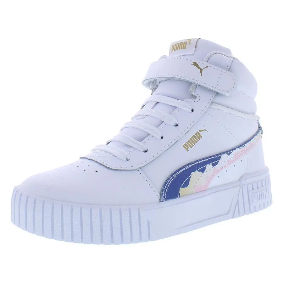 Puma shoes - 39141801 - 39141801 - White/Blossom/Blue/Gold, Main: White (UPC: 195552191839) 3