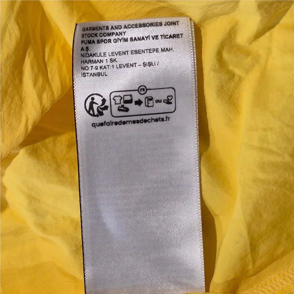 Puma clothing - Yellow 6