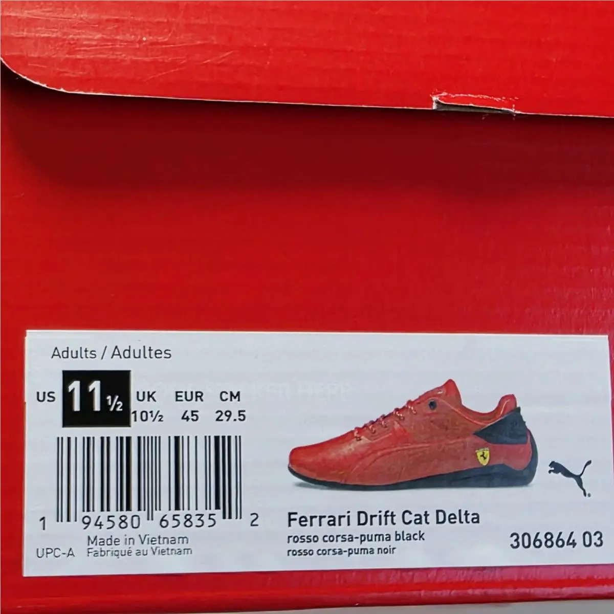 Puma shoes - PUMA Drift Cat - Drift Cat - 306864-03 - Red (UPC: 194580658352) 9