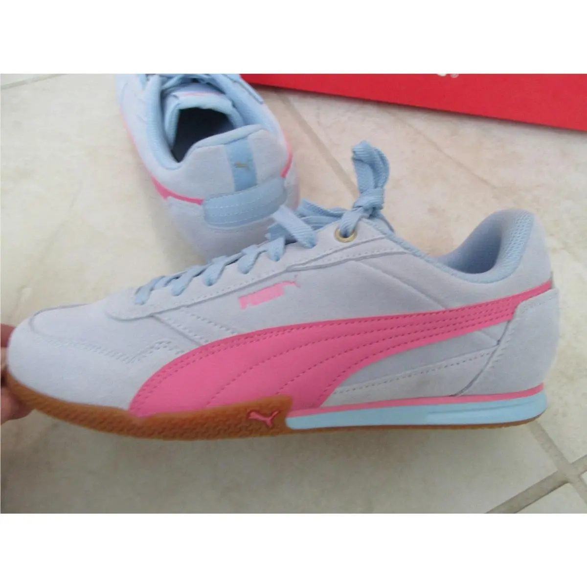 Puma shoes - PUMA Bella Donna Sd Lace Up - 402673 04 - Blue (UPC: 198551762628) 0