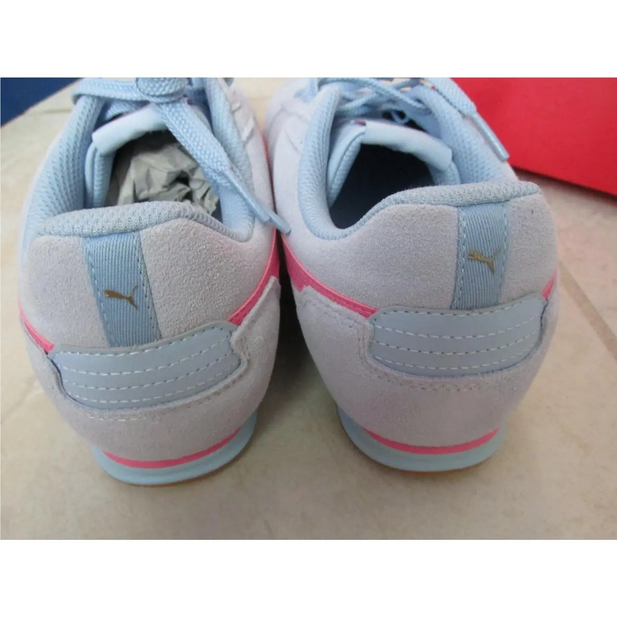 Puma shoes - PUMA Bella Donna Sd Lace Up - 402673 04 - Blue (UPC: 198551762628) 1