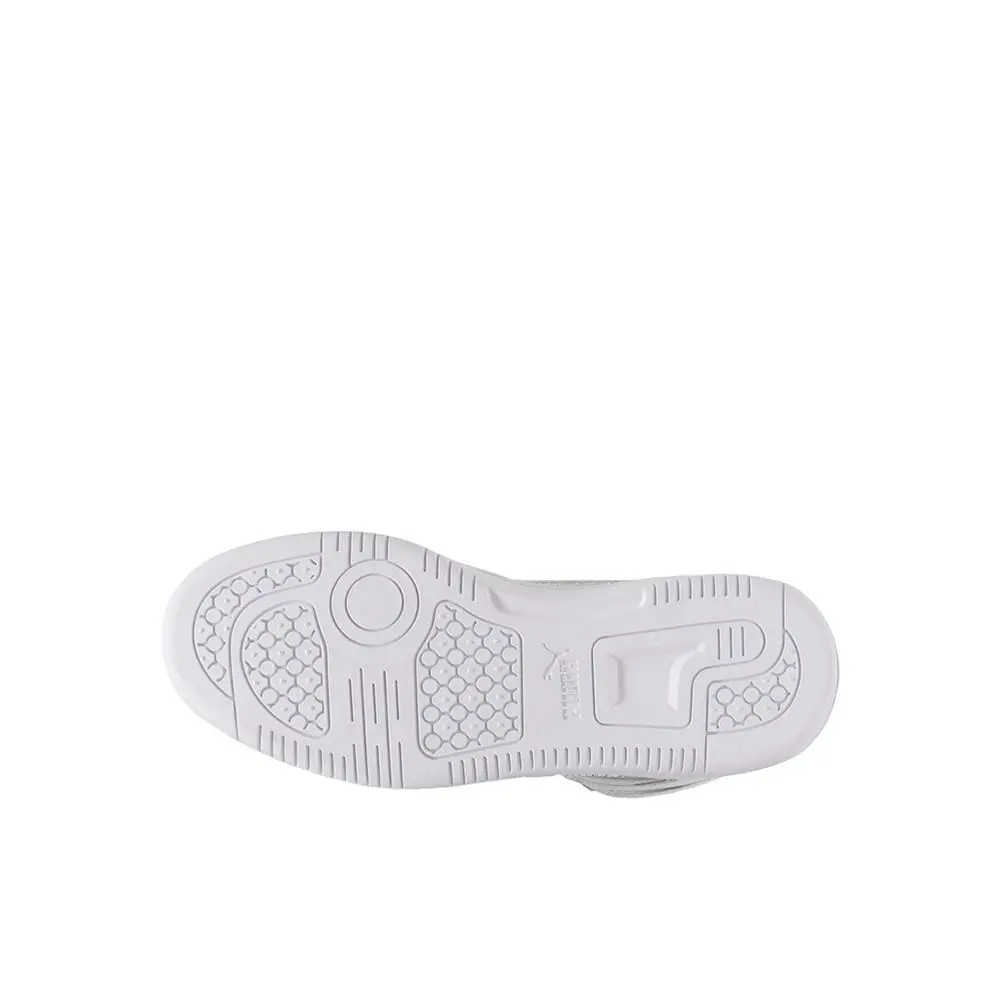 Puma shoes - PUMA Rebound Layup Glitz Plus Lace Up  Youth - 40656401 - Silver (UPC: 198555874389) 3