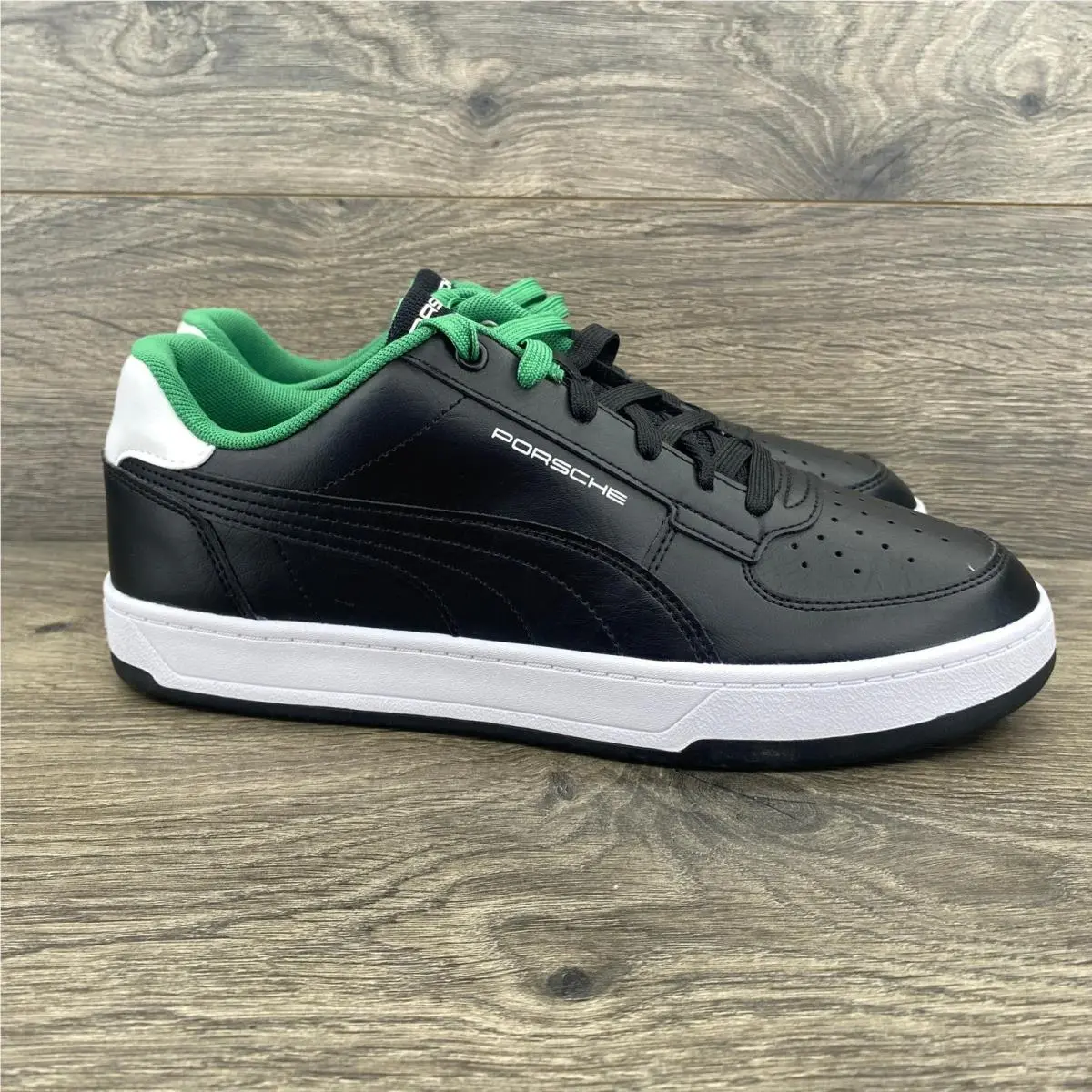 Porsche Legacy Caven 2.0 Sneakers Mens Size 9 Black Green Motorsport 308653 by Puma