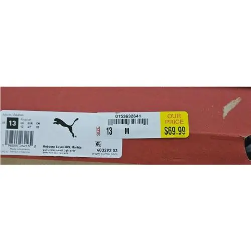 Puma shoes - PUMA Rebound LayUp - Rebound LayUp - 403292-03 - PUMA BLACK (UPC: 198555262162) 12