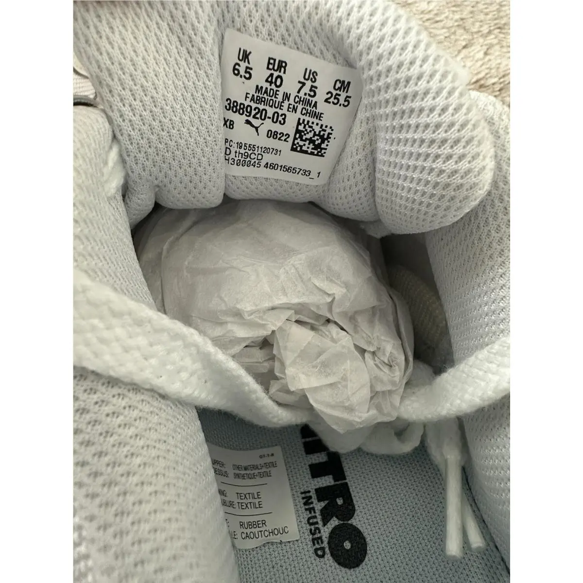 Puma shoes - PUMA Teveris Nitro - Teveris Nitro - 388920-03 - White 4
