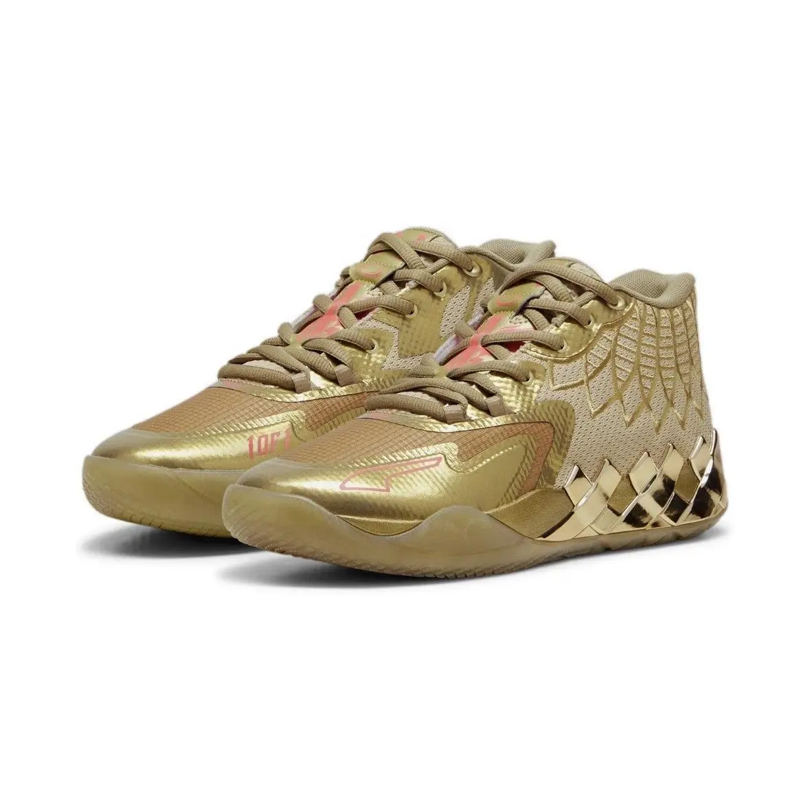 MB.01 Golden Child Melo Basketball Shoe Men’s Size 10.5 Gold 379223-01 by Puma