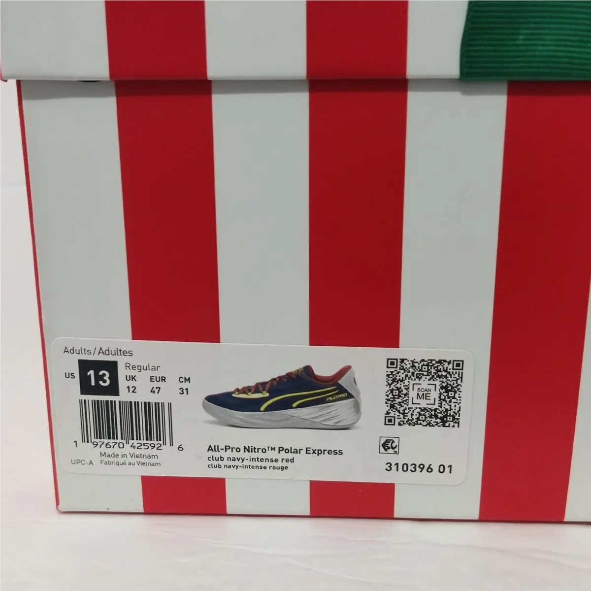 Puma shoes - PUMA All-Pro Nitro - Nitro - 310396-01 - Blue (UPC: 197670425926) 8