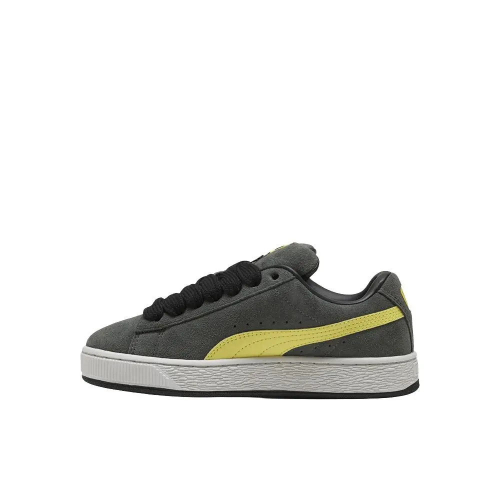 Puma shoes - PUMA Suede Xl Lace Up  Youth - 39657755 - Grey (UPC: 198556420943) 1