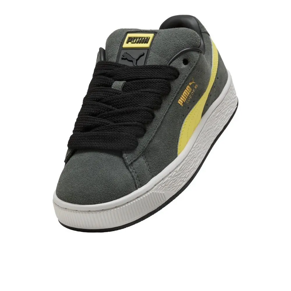 Puma shoes - PUMA Suede Xl Lace Up  Youth - 39657755 - Grey (UPC: 198556420943) 4