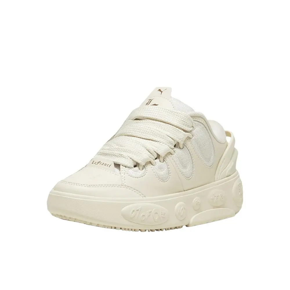 Puma shoes - PUMA La Francé Moment Lace Up  Youth - 31087001 - Off White (UPC: 197670239424) 0
