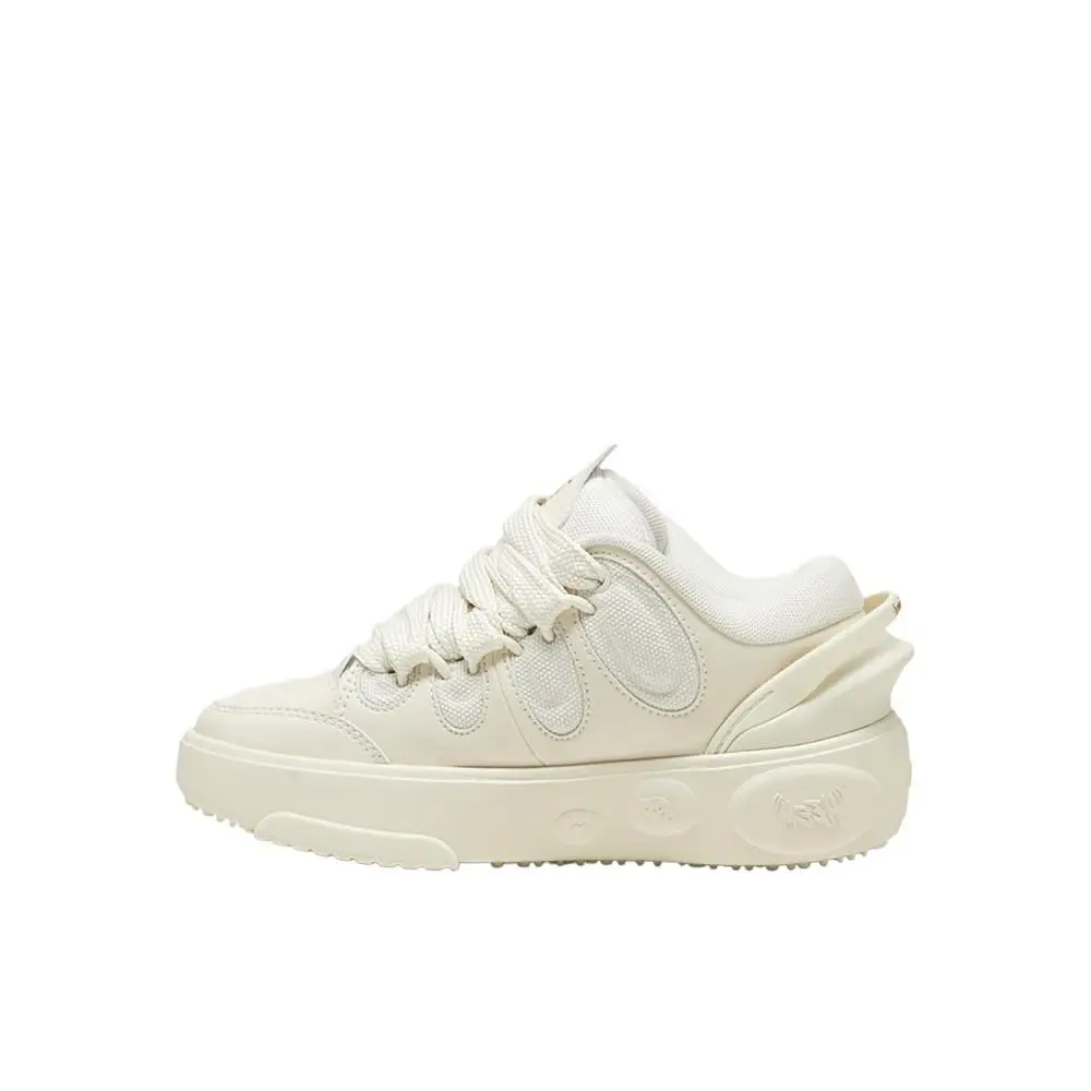 Puma shoes - PUMA La Francé Moment Lace Up  Youth - 31087001 - Off White (UPC: 197670239424) 1