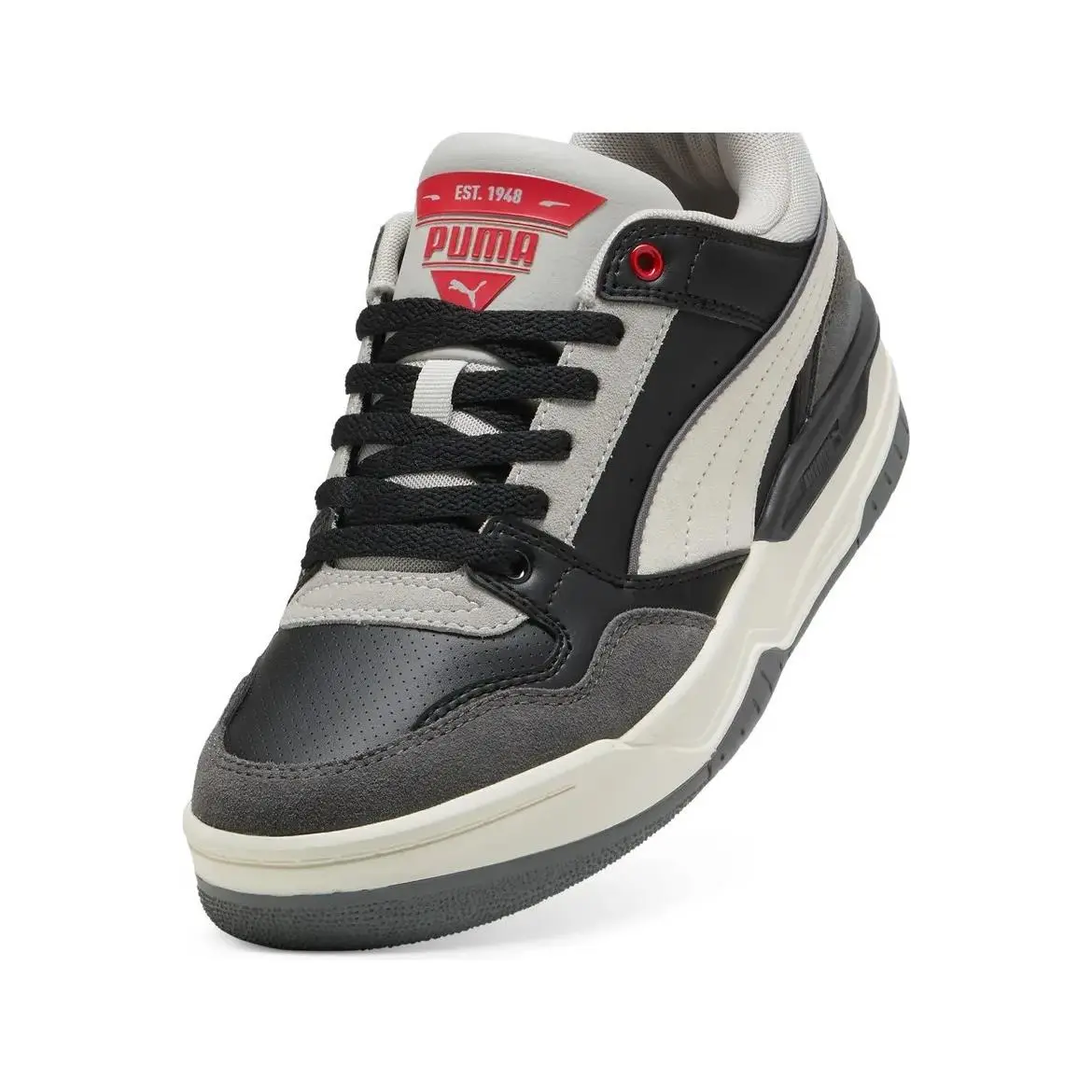 Puma shoes - Black Cool Dark Gray Red 4