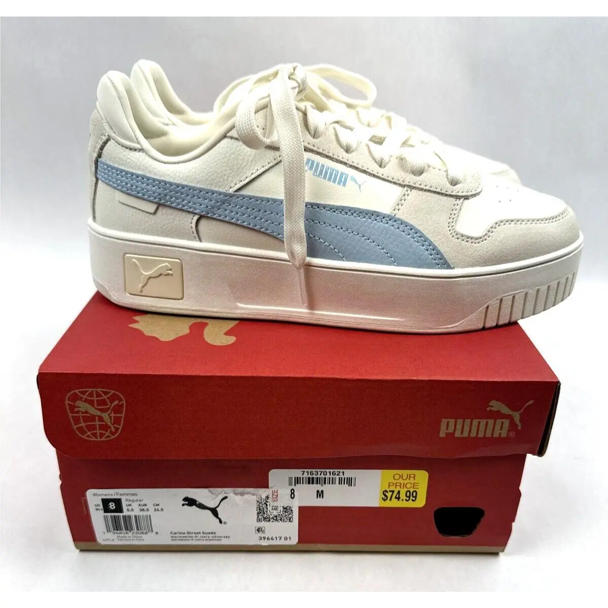 Puma shoes - PUMA Carina - Carina - White (UPC: 196858230888) 1