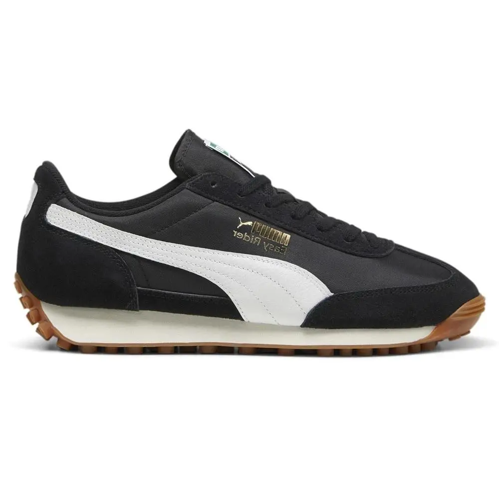 Puma Easy Rider Vintage Lace Up Unisex Sneakers Shoes Black Sz 9.5M - 39902810